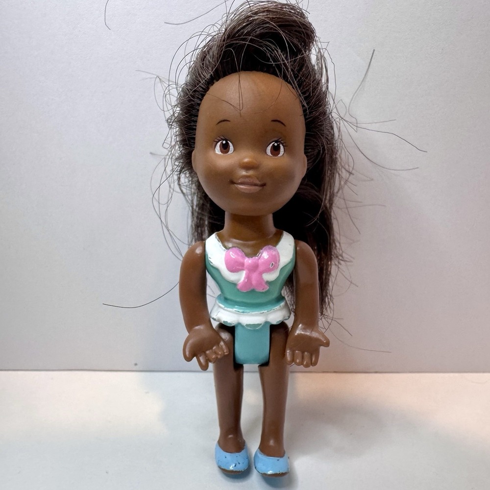 Vintage 1999 Miss Party Surprise Make-Up Molly African American Black Doll